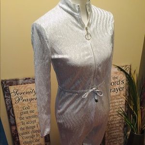 Silver Jumpsuit